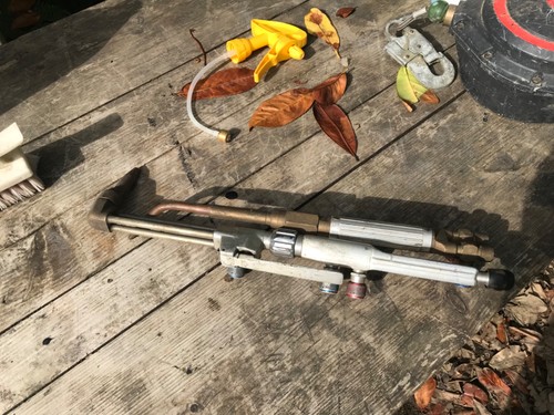 Oxy acetylene cutting and - cutting,