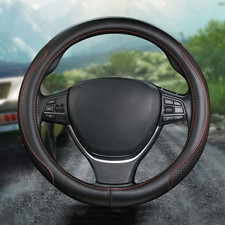 Black red steering wheel - black, cover