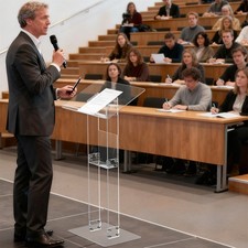 Free-standing Acrylic Podium