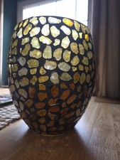 Aurora Mosaic Hurricane Candle