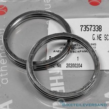 2X Manifold Gasket Exhaust Gasket for Yamaha XV 500 SE XV 535 H SH N SN Virago