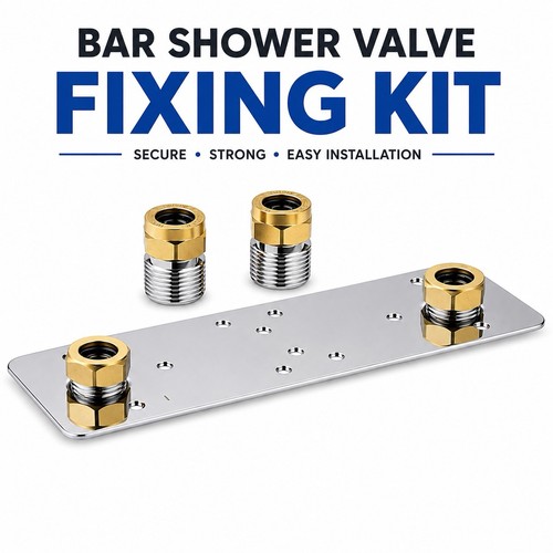 Bar shower valve fixing kit - shower,
