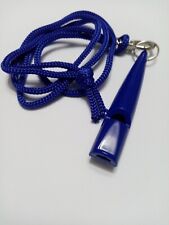 Gun Dog Whistle Lanyard Obedience Training Loud Pitch 210.5 Durable Blue