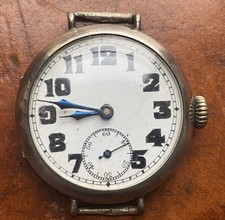 WW1 Solid Silver Trench Watch