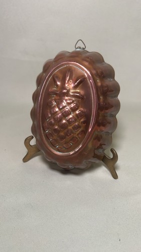 Small vintage copper - small, pineapple