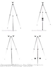 2025 PARKER 3ft-5ft TELESCOPIC TRIPOD SEA BEACH FISHING REST FOR BEACHCASTER ROD