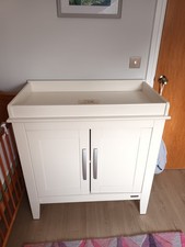 Nappy Changing Table - Mamas and Papas - Madison - White