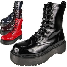 Ankle Boots Punk Goth Ladies