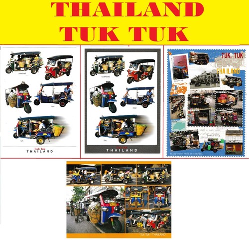 Postcard thailand tuk - thailand,