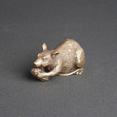 Chinese brass mouse rat - mouse,