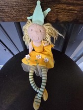 Vintage Felicity Wishes Plush Soft Rag Girl Doll Toy Retired 2000