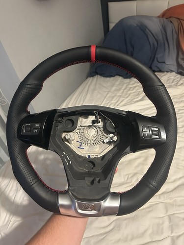 Vxr steering wheel restiched - wheel,