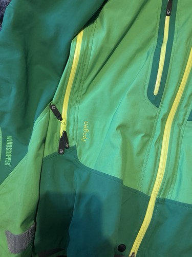 Norrona gortex green jacket - green,