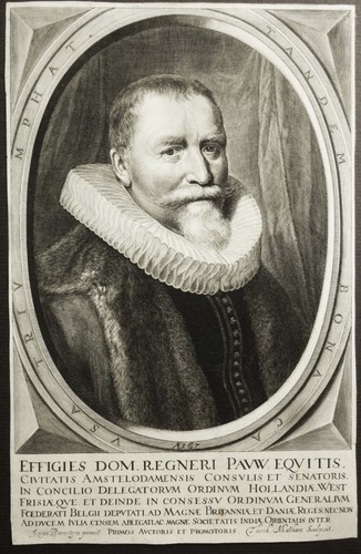 Portrait reinier pauw - of, by