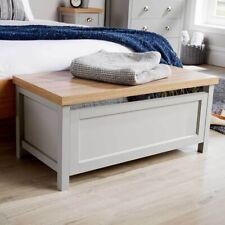 Wooden Ottoman Storage Bedding