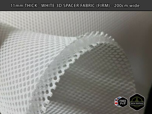 11mm thick 3d spacer mesh - -,