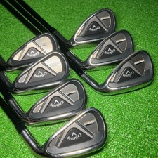 (Callaway) WARBIRD Iron Set Flex R 7 Pieces Used Right Handed F/S Golf Clubs