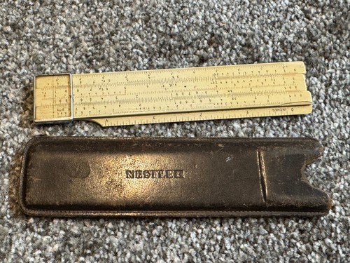 Vintage nestler slide rule - vintage,