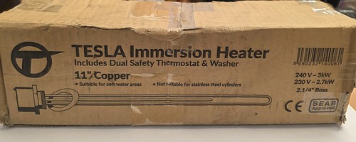 Tesla immersion heater - tesla, 11”