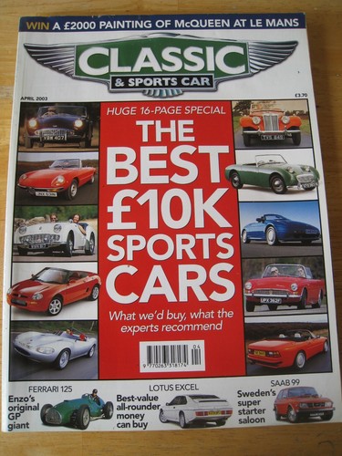 Classic sportscar apr 2003 - classic,