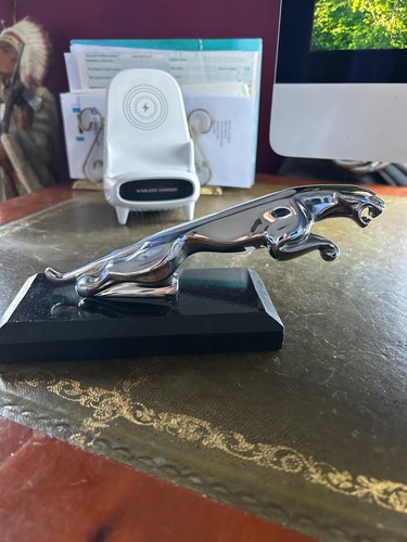Original vintage jaguar leaper - original,