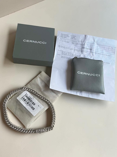Cernucci iced cuban chain - cernucci,