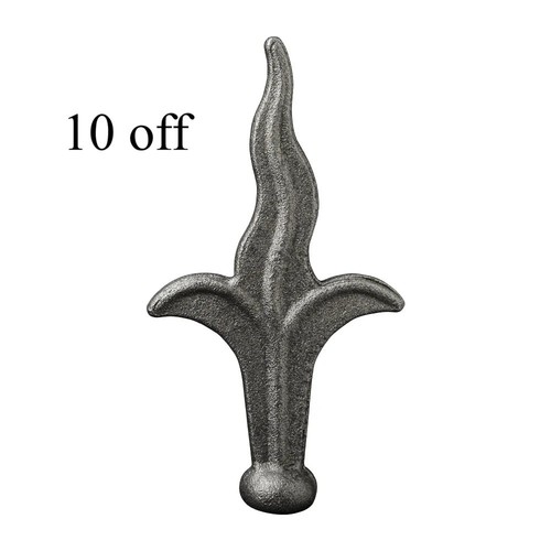 Metal flame rail - ,
