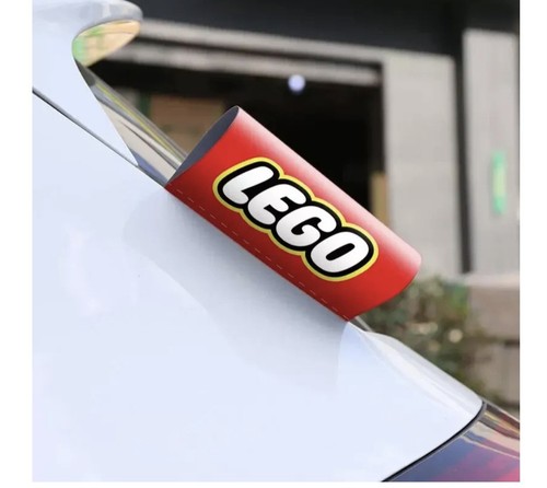 Lego car sticker tag - lego,