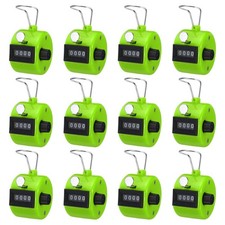 12pcs Click Counters 4 Digit