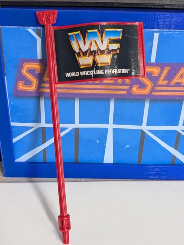 Wwf hasbro flag kotr ring - wwf,