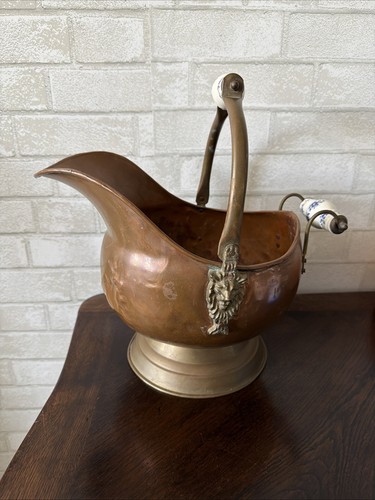 Vintage copper ash coal - vintage,