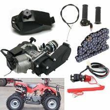 Engine Motor Kit Pull Start For Pocket Mini Quad Bike ATV Scooter 49CC 2-Stroke