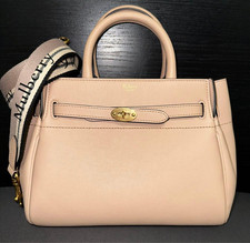 New MULBERRY Bayswater 2Way Shoulder Bag Beige with Dust Bag & Shopper