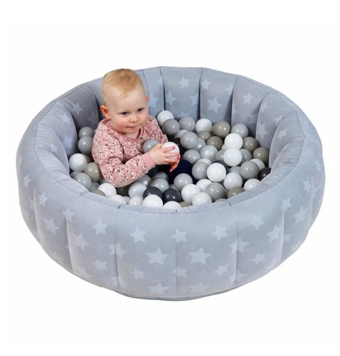 Velvet soft baby ball pit - baby,