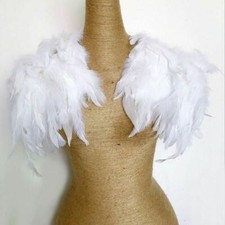 Ladies Gothic Black Feather