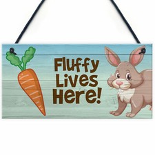 Personalised Pet Rabbit Sign