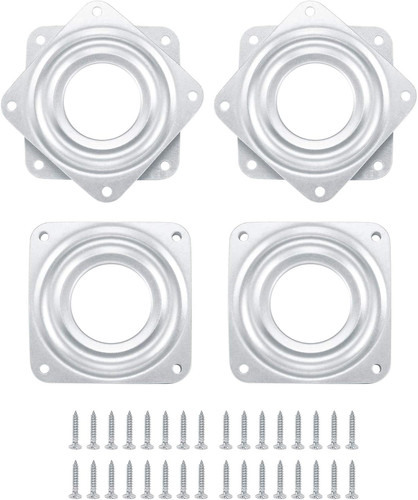 4pcs square rotating - square, lazy