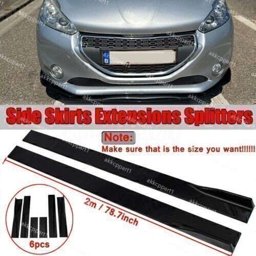 New side skirts - new, splitter