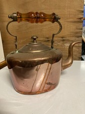 GORGEOUS ANTIQUE COPPER KETTLE