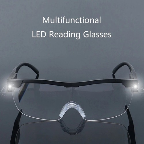 350 magnifier glasses with - 350%,