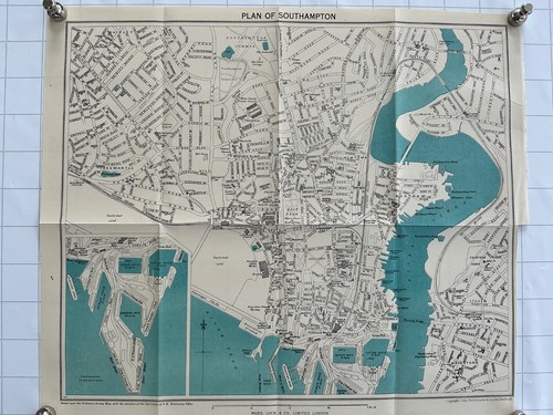Plan southampton 1950 - -,