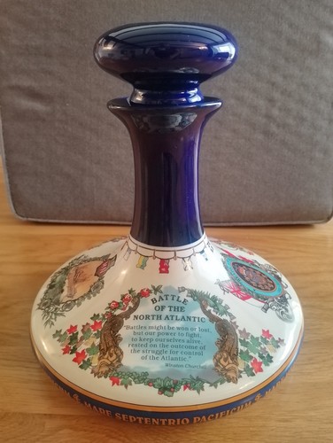 Pussers rum decanter 1910 2010 - pussers, 1910-2010