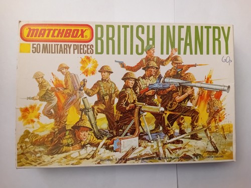 Matchbox british infantry - 1/76,