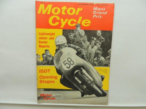 Sept 1964 motorcycle magazine - 1964,