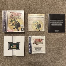 GB Advance The Legend Of Zelda The Minish Cap - boxed & manual - Good Condition
