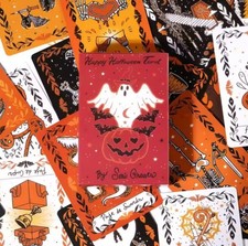 Happy Halloween Tarot Cards Fortune Telling Divination Board Game Oracle Cards