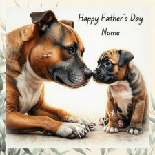 Personalised STAFFY Greeting