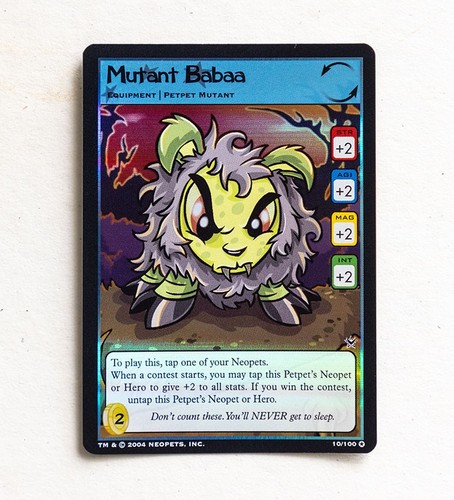 Neopets mutant babaa - neopets,