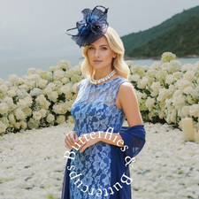 Gina Bacconi Size 18 Blue