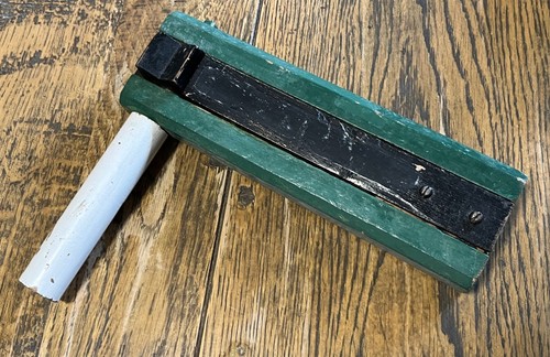 Vintage wooden rattle - wooden,